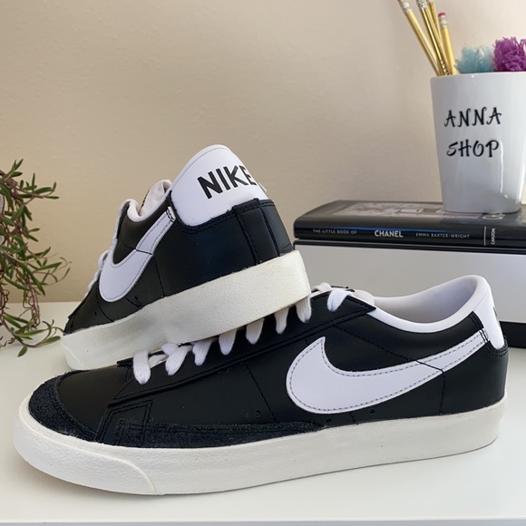 New Nike blazer low vintage black sneakers shoes - Picture 6 of 7